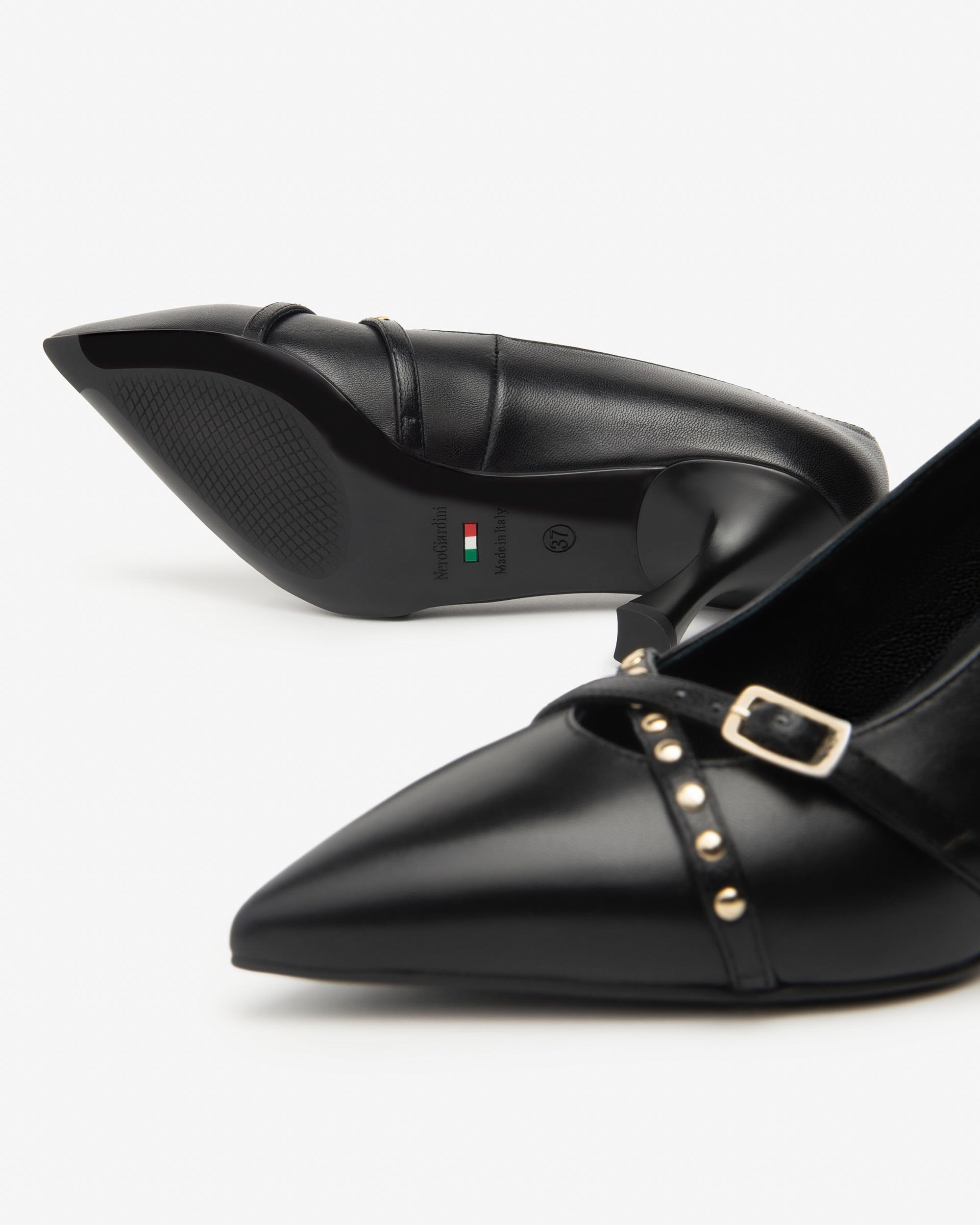 Nero Giardini Décolleté escarpins femme cuir talon 75 mm