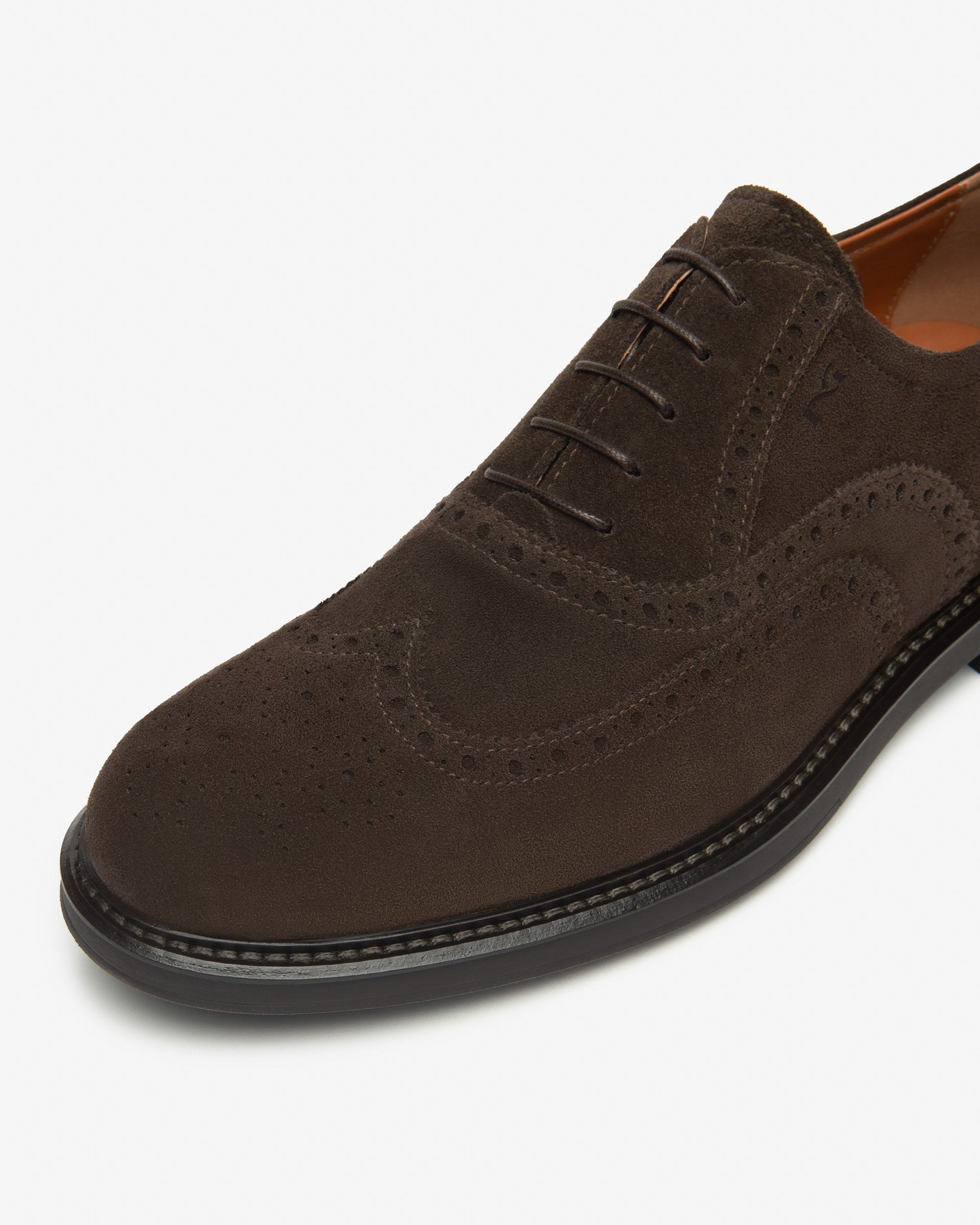 Nero Giardini Tie-up derbies daim homme