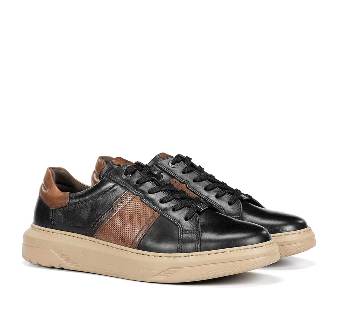 Fluchos Boston F2043 baskets noir homme léger