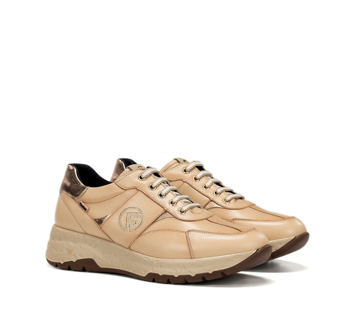 Fluchos Nexus F2309 basket blanche femme en cuir