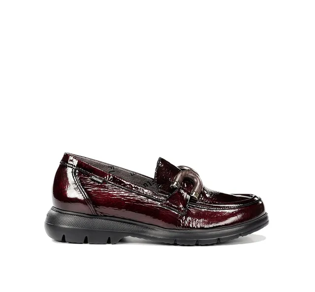 Fluchos Gladis F2514 mocassins femme rouge cuir
