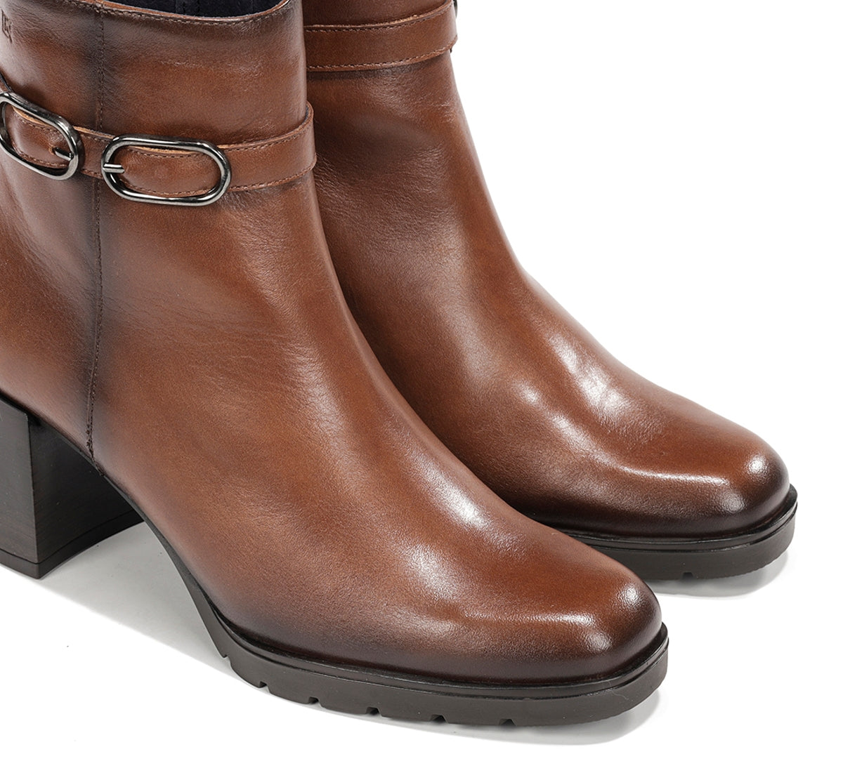 Fluchos Dorking Sesma D9809 bottines marron talon femme