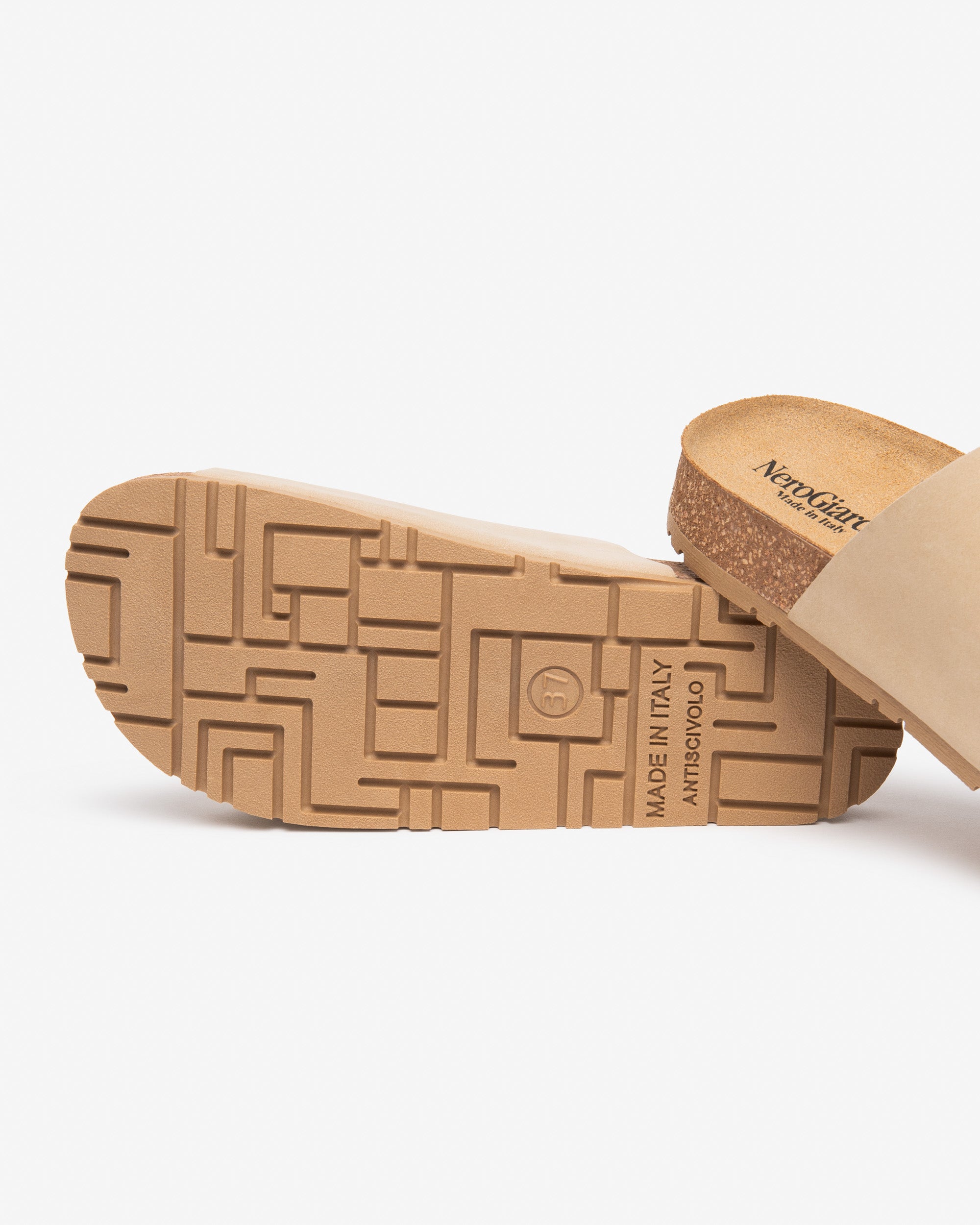 Nero Giardini Slippers mules cuir femme 35-41 confort