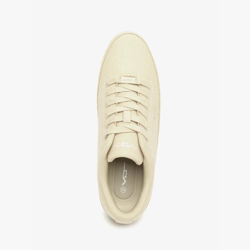 VO7 Yacht 10 Beige Sneaker Beige Textile Basse Confort