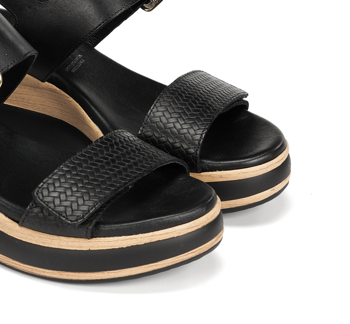 Fluchos Dorking Prince D9642 sandales noires plateforme