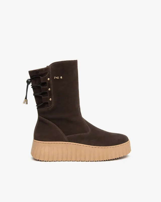 Nero Giardini Ankle Boots bottines daim femme plateforme 55 mm