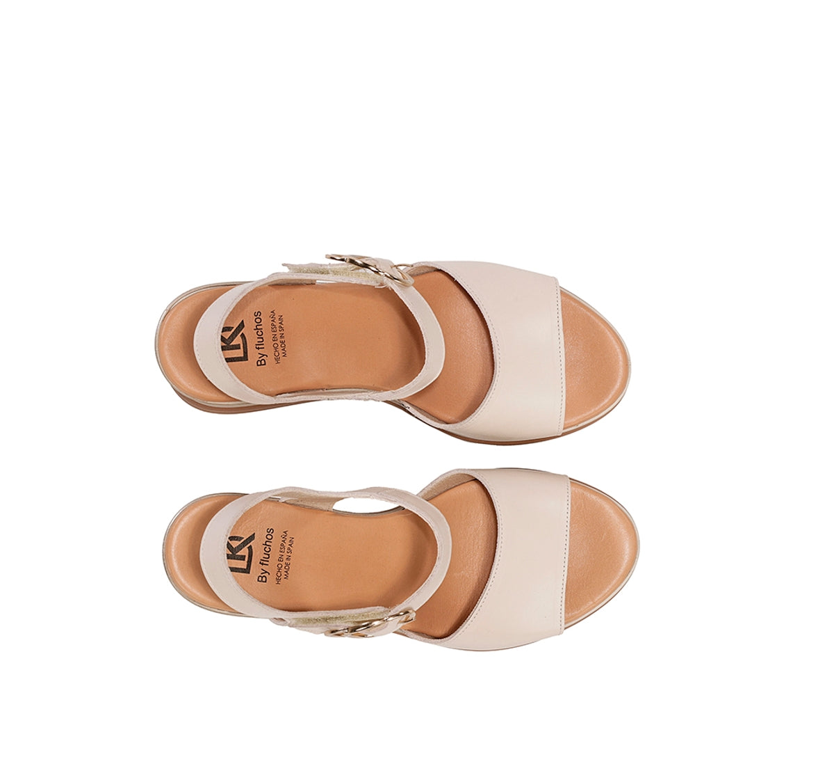 Dorking by Fluchos Diane D9696 sandales femme taupe
