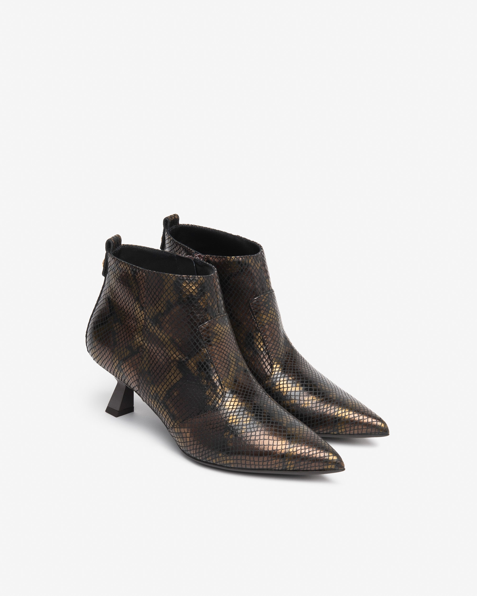 Nero Giardini Ankle Booties bottines cuir femme talon