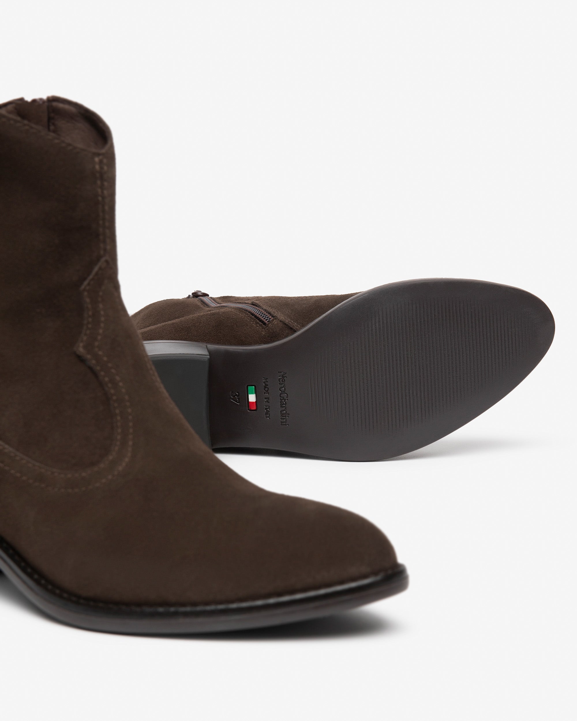 Nero Giardini Ankle Boots bottines suède western femme