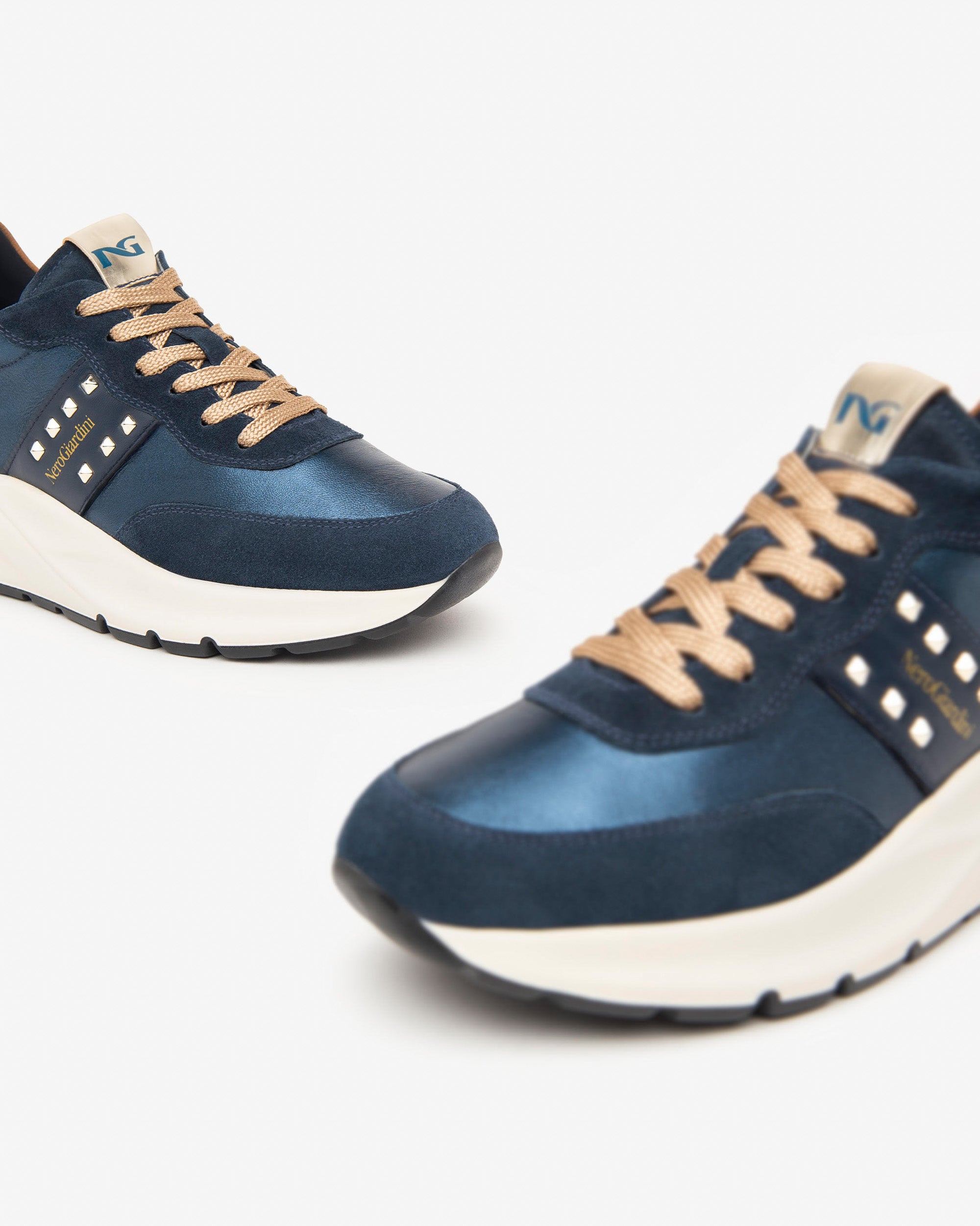 Nero Giardini Sneakers baskets daim cuir femme 38