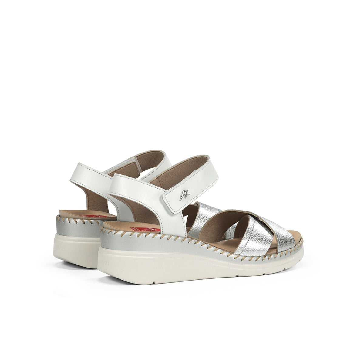 Fluchos Leza F2139 sandale argent femme cuir