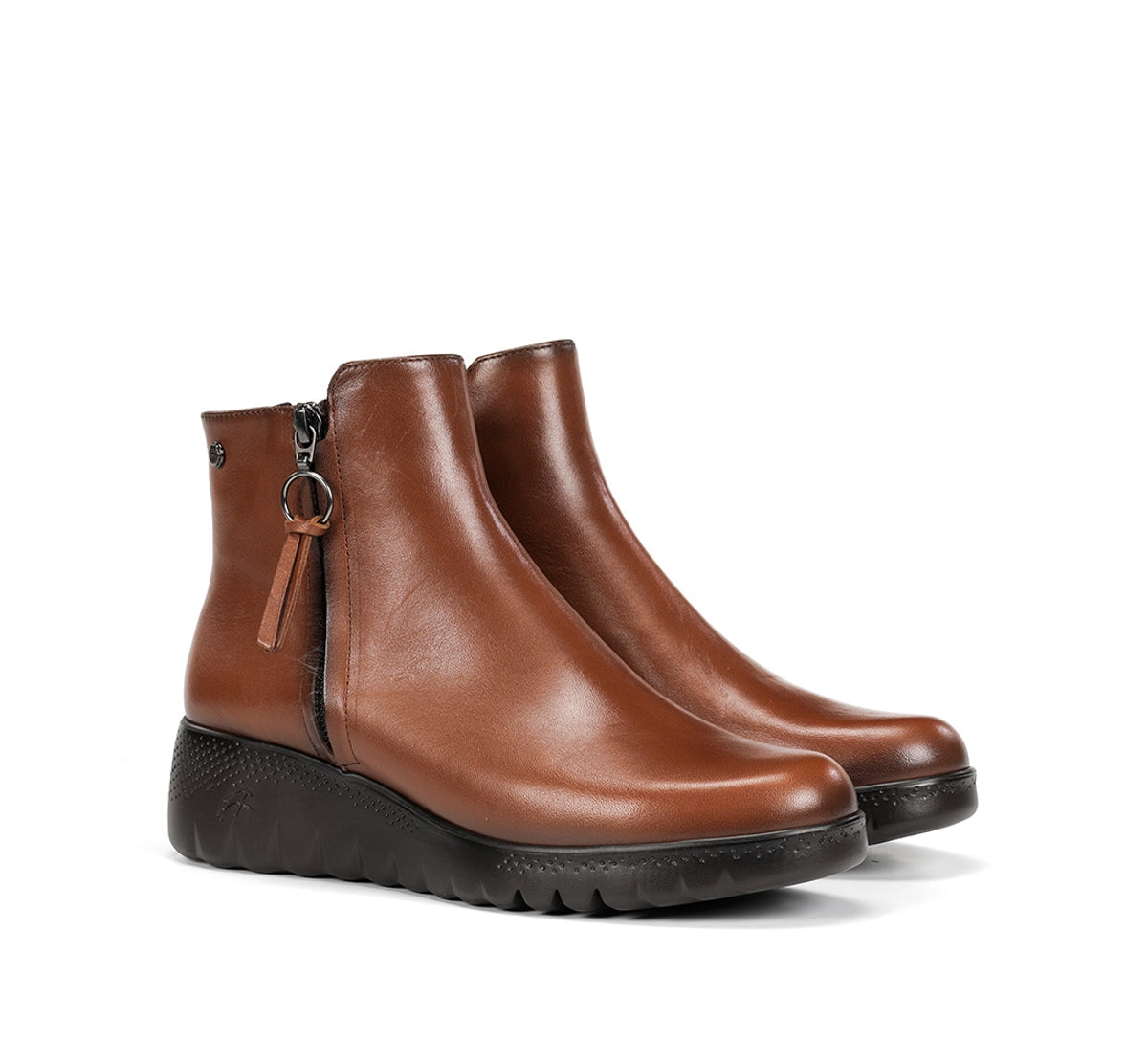 Fluchos Live F2100 bottines marron femme cuir