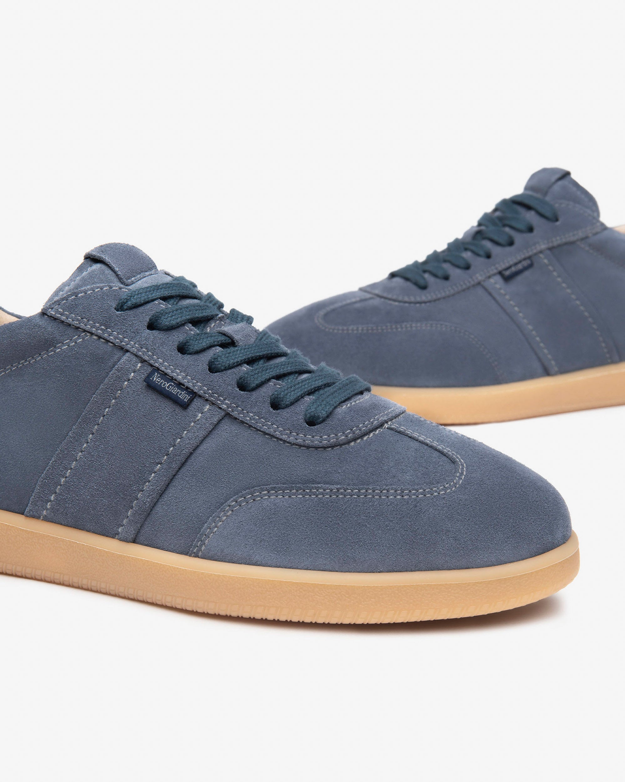 Nero Giardini Sneakers Baskets Homme Daim Printemps-Été