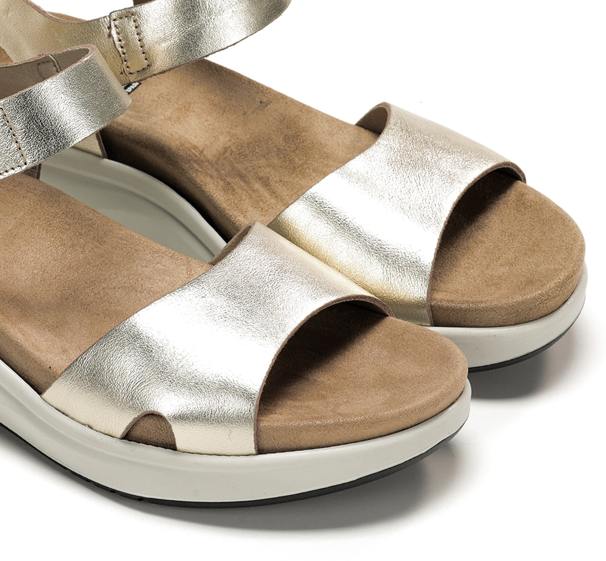 Fluchos Yagon F1475 sandale femme doree cuir
