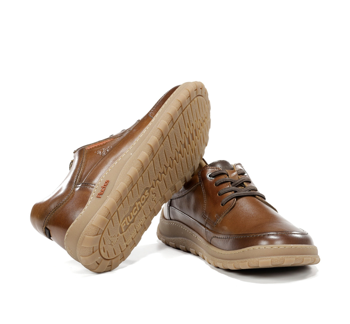 Fluchos Jerry F2504 chaussures homme marron confort large