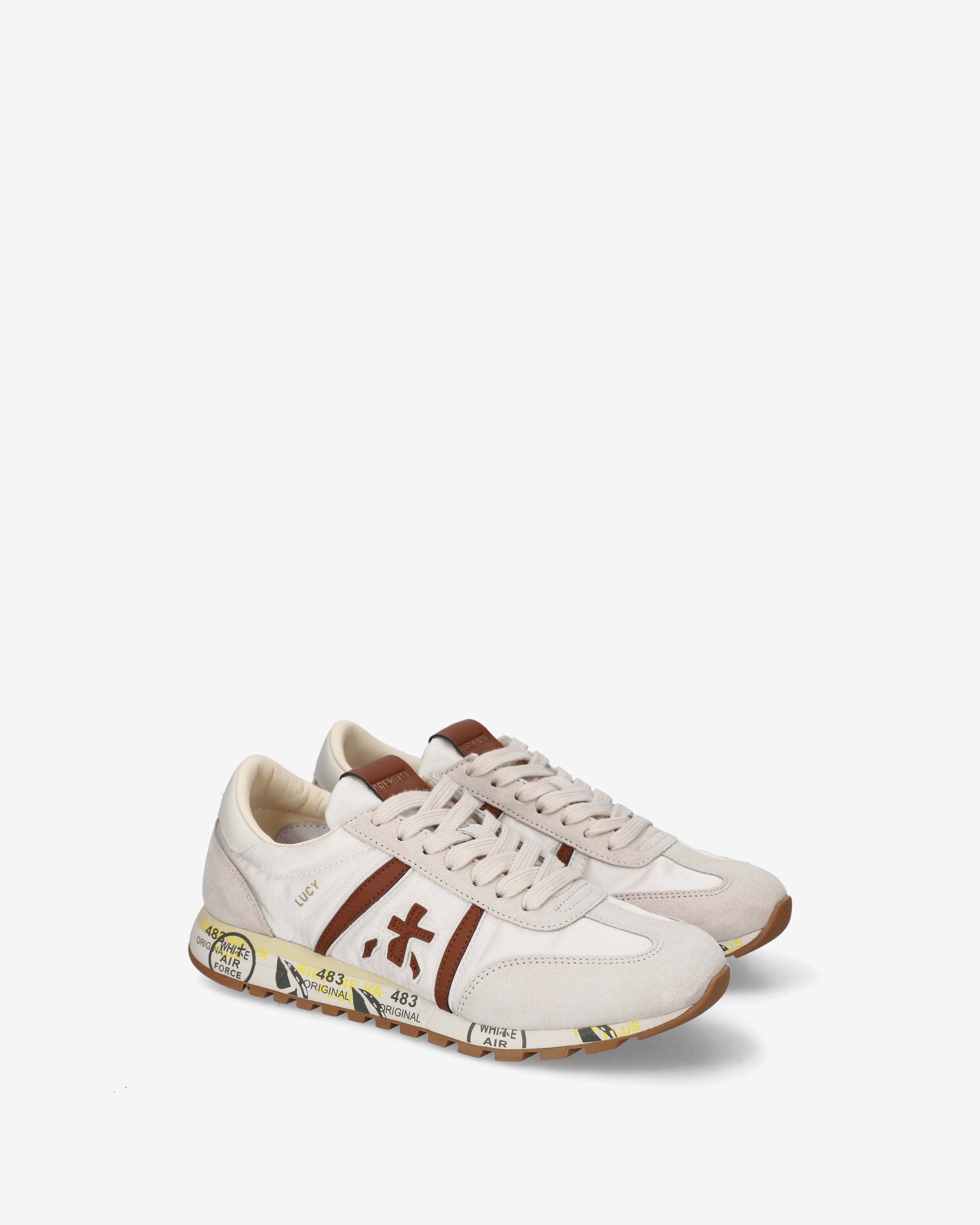 Premiata Lucyd 0.1 8417 baskets crème femme