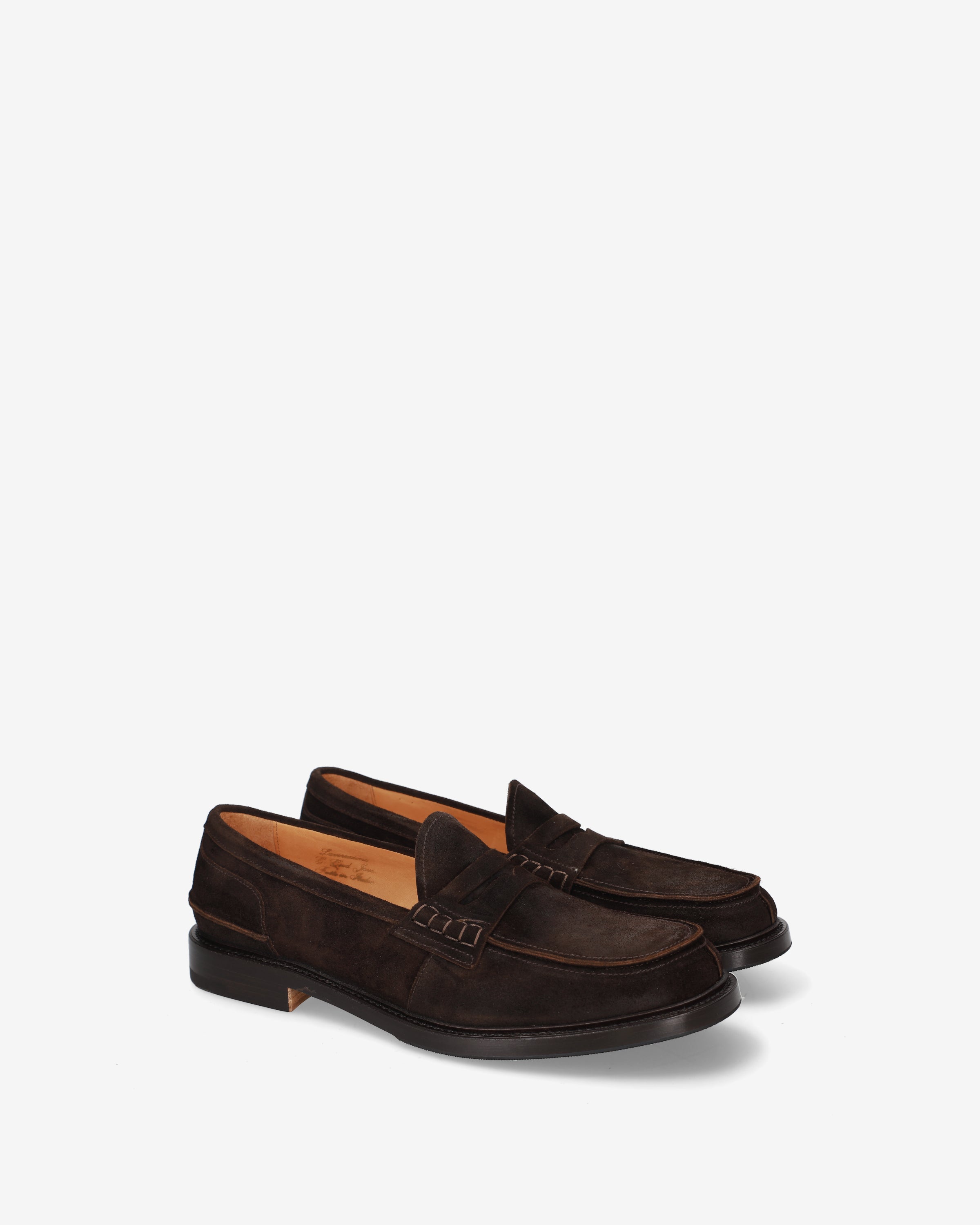 Premiata mocassins penny homme suède ébène