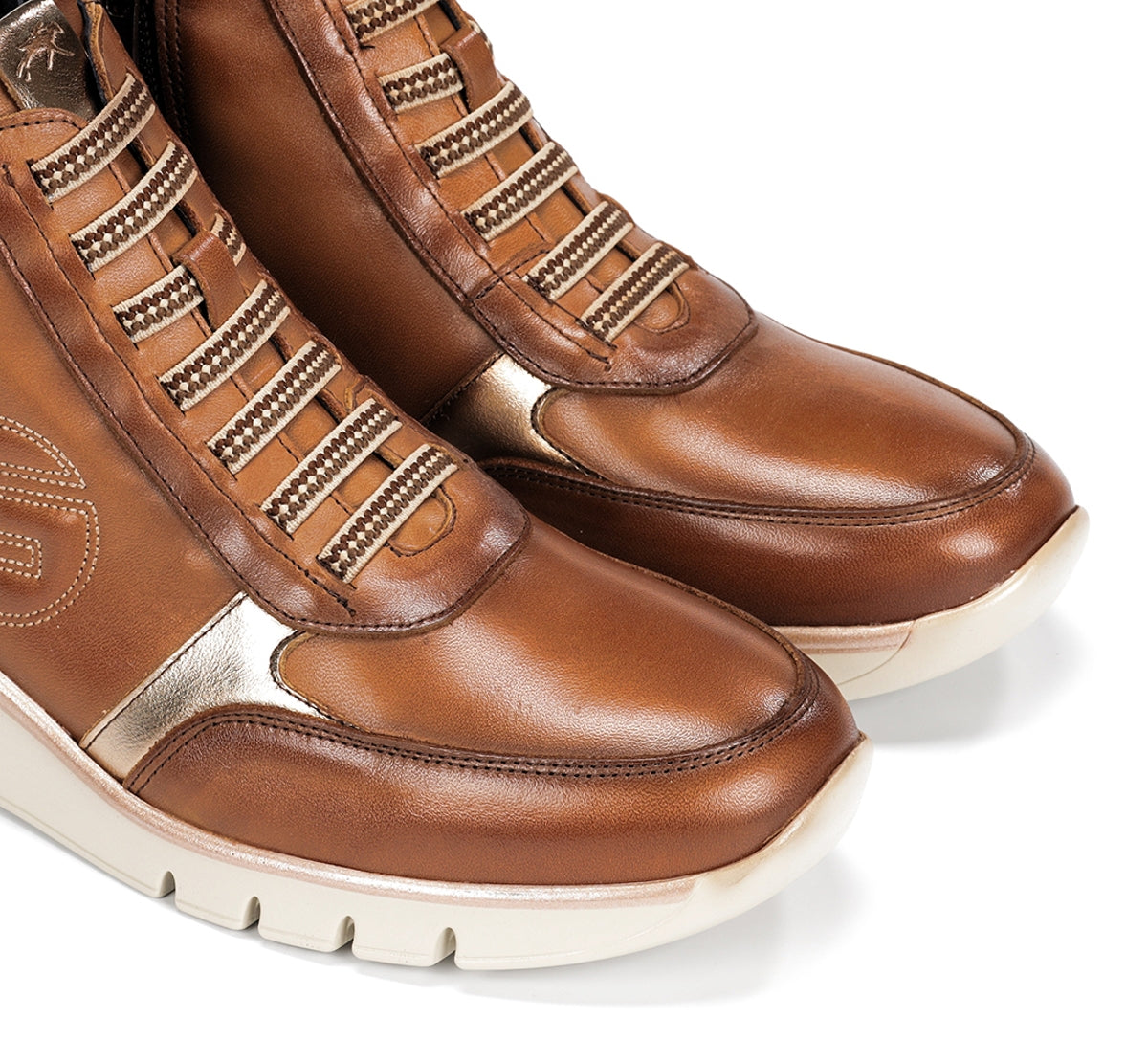 Fluchos Union F2077 bottines femme marron cuir