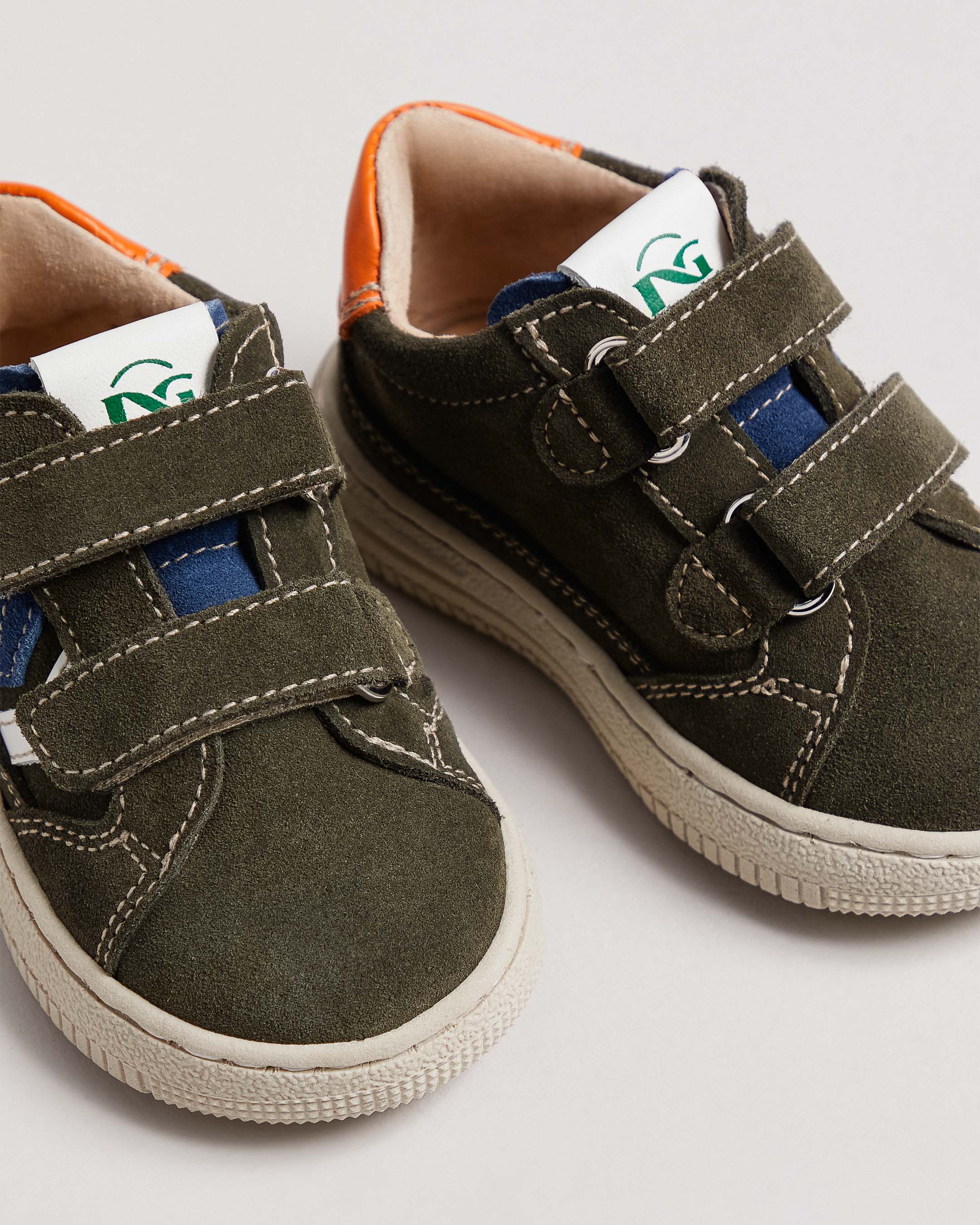 Nero Giardini Sneakers basket garçon daim cuir 19-24