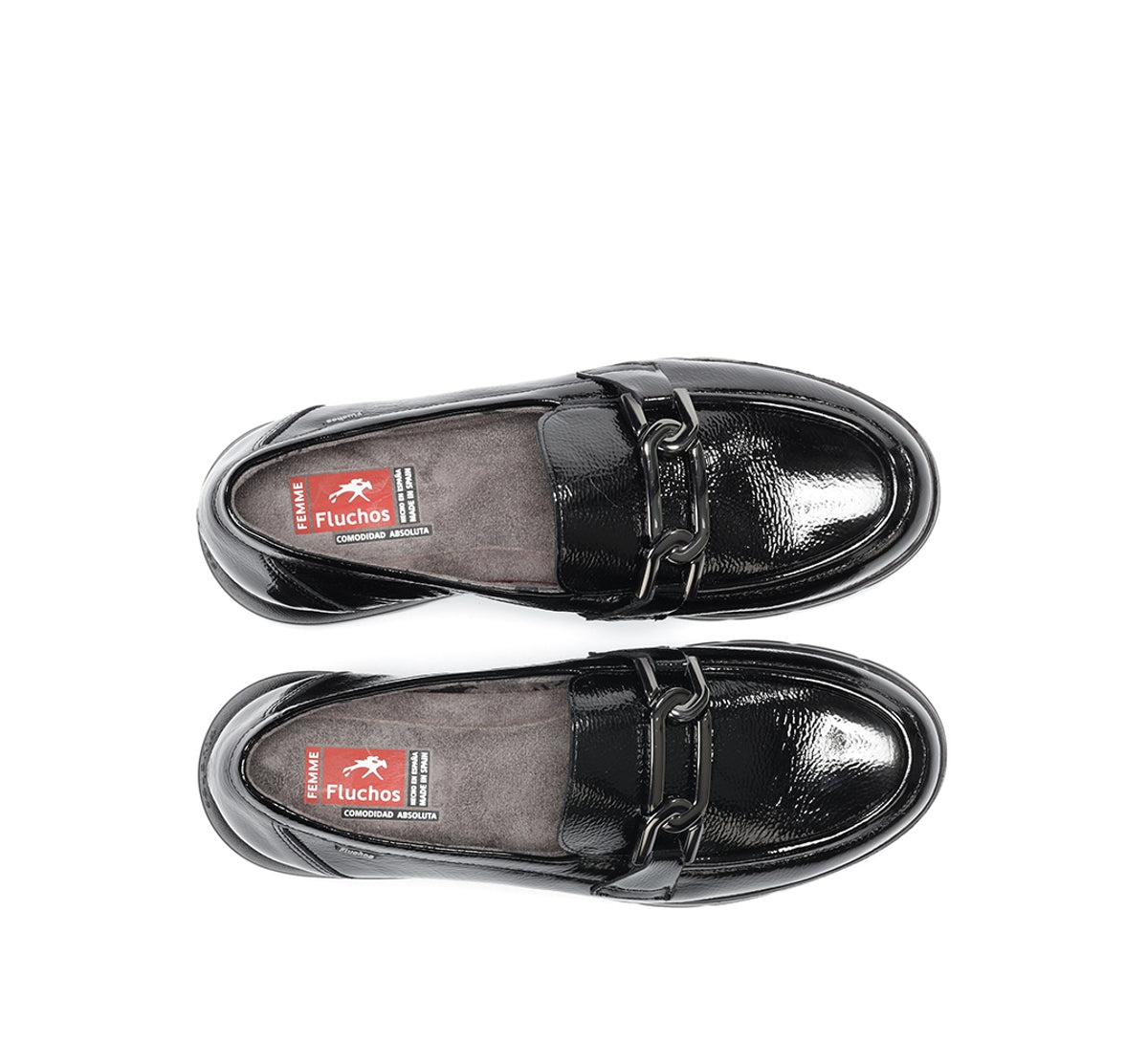 Fluchos Gladis F1794 mocassins noir femme