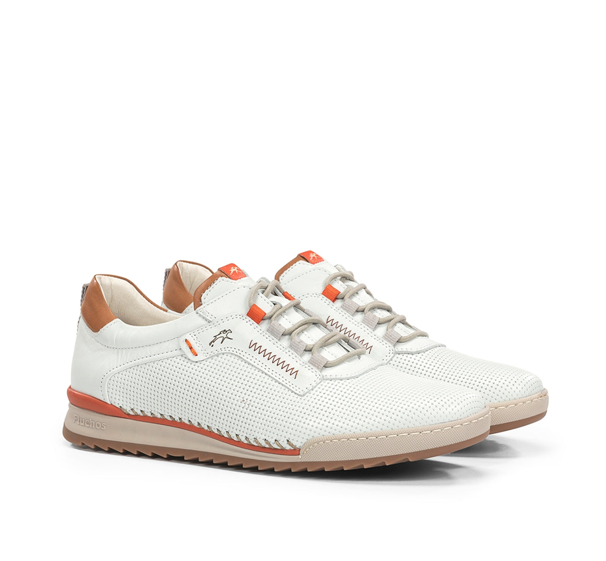 Fluchos Elder F2178 Basket Homme Blanc