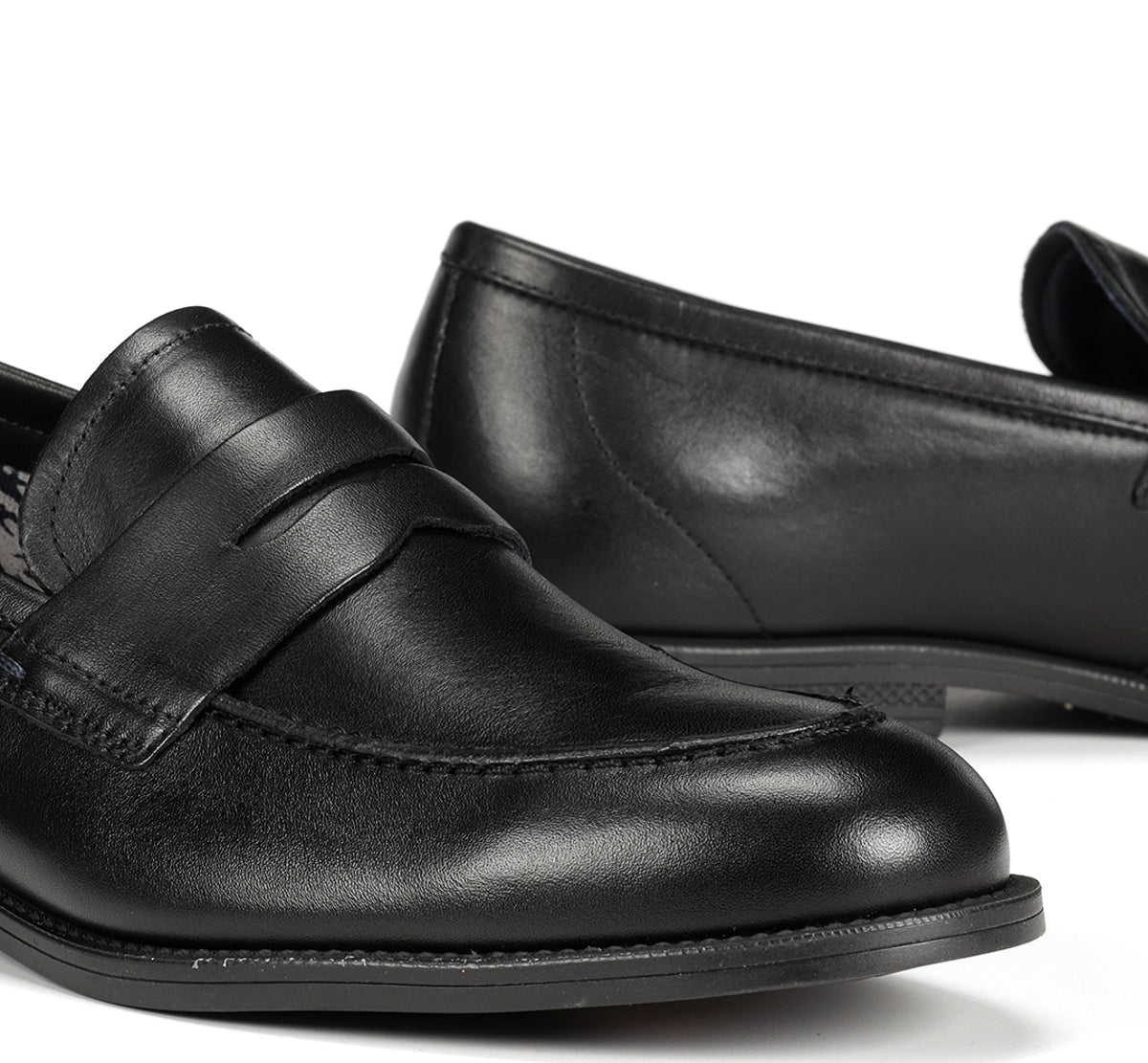 Fluchos Henri F0824 mocassins noir homme cuir
