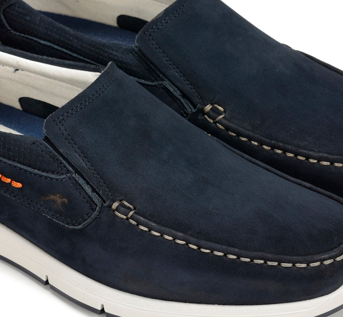 Fluchos Slip On YANNIC F1696 chaussures bleu homme