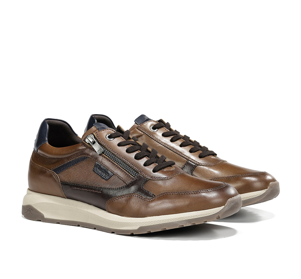 Fluchos Karter F2530 Sneakers Marron Homme Cuir