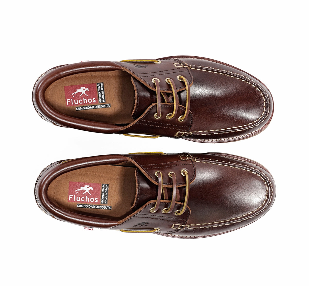 Fluchos Scott F0054 Chaussures Bateau Homme Marron