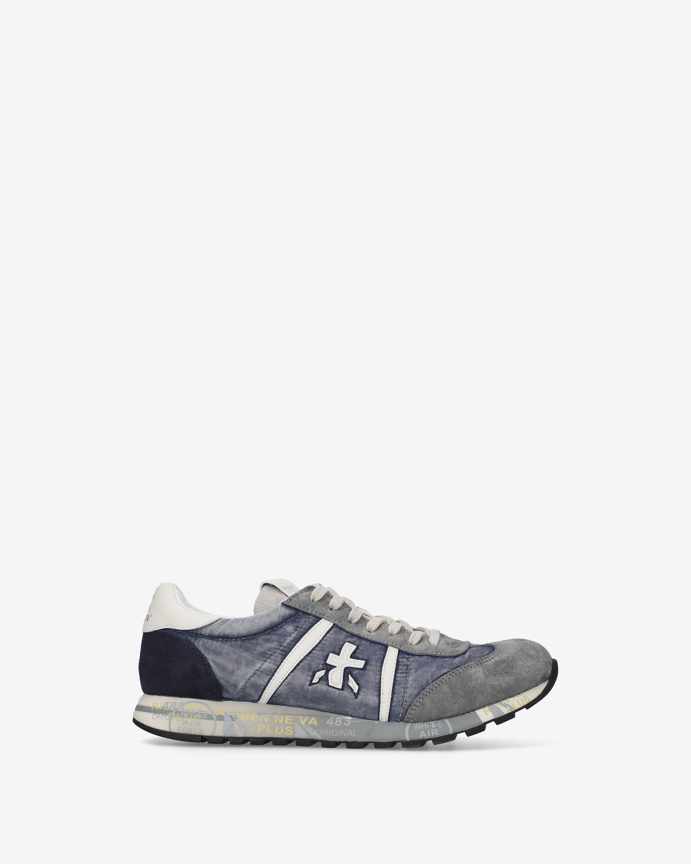 Premiata Lucy 8403 Sneakers Pointure 34 Daim Denim Bleu