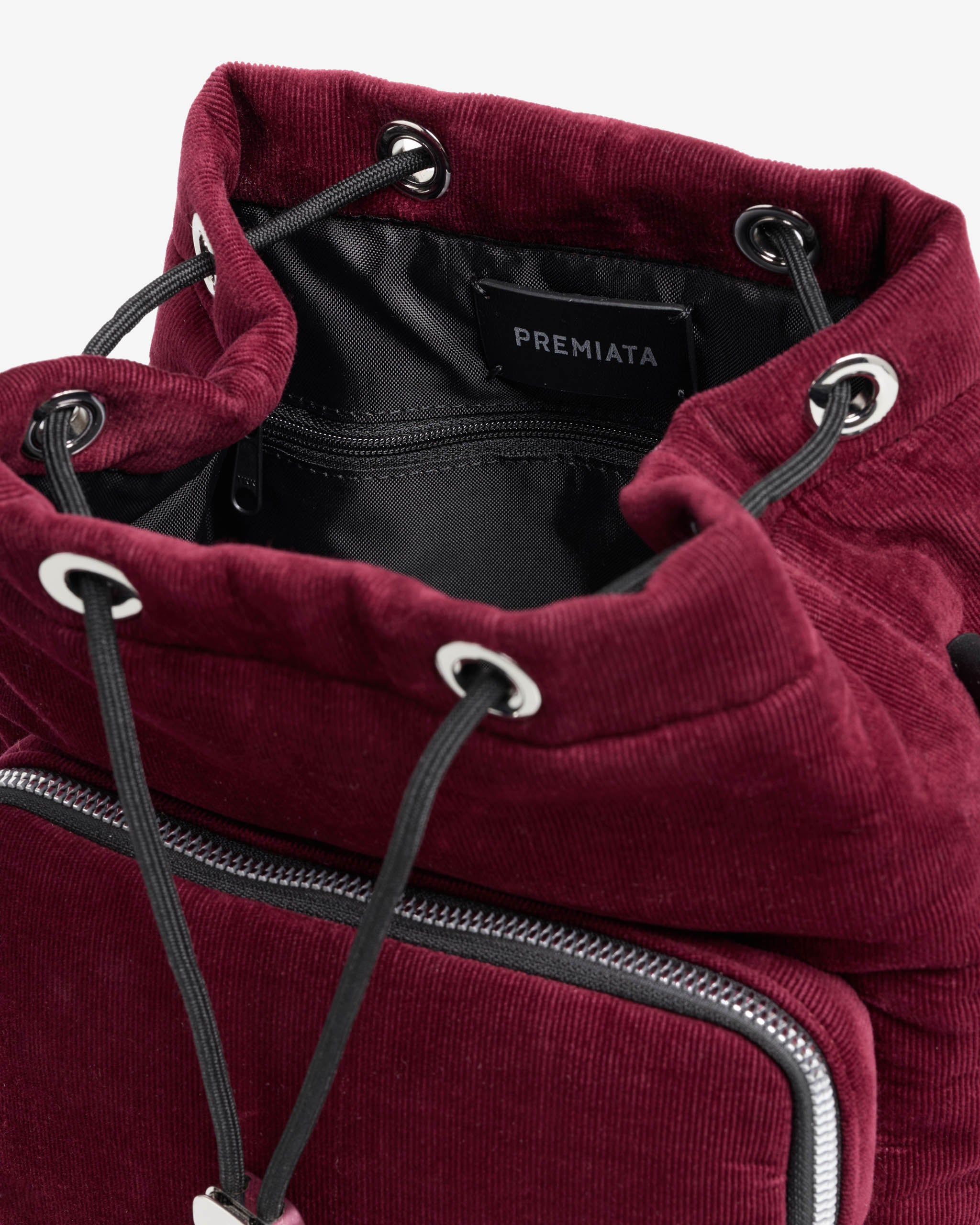 Premiata Mia 2180s sac à dos femme bordeaux velours