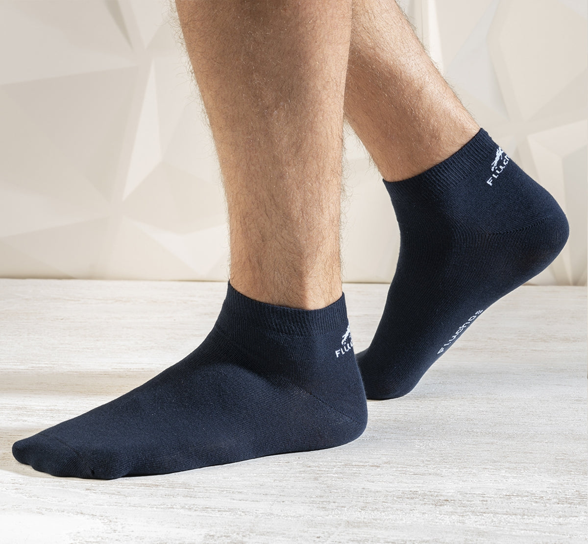 Fluchos CA0010 chaussettes bleues rayées homme