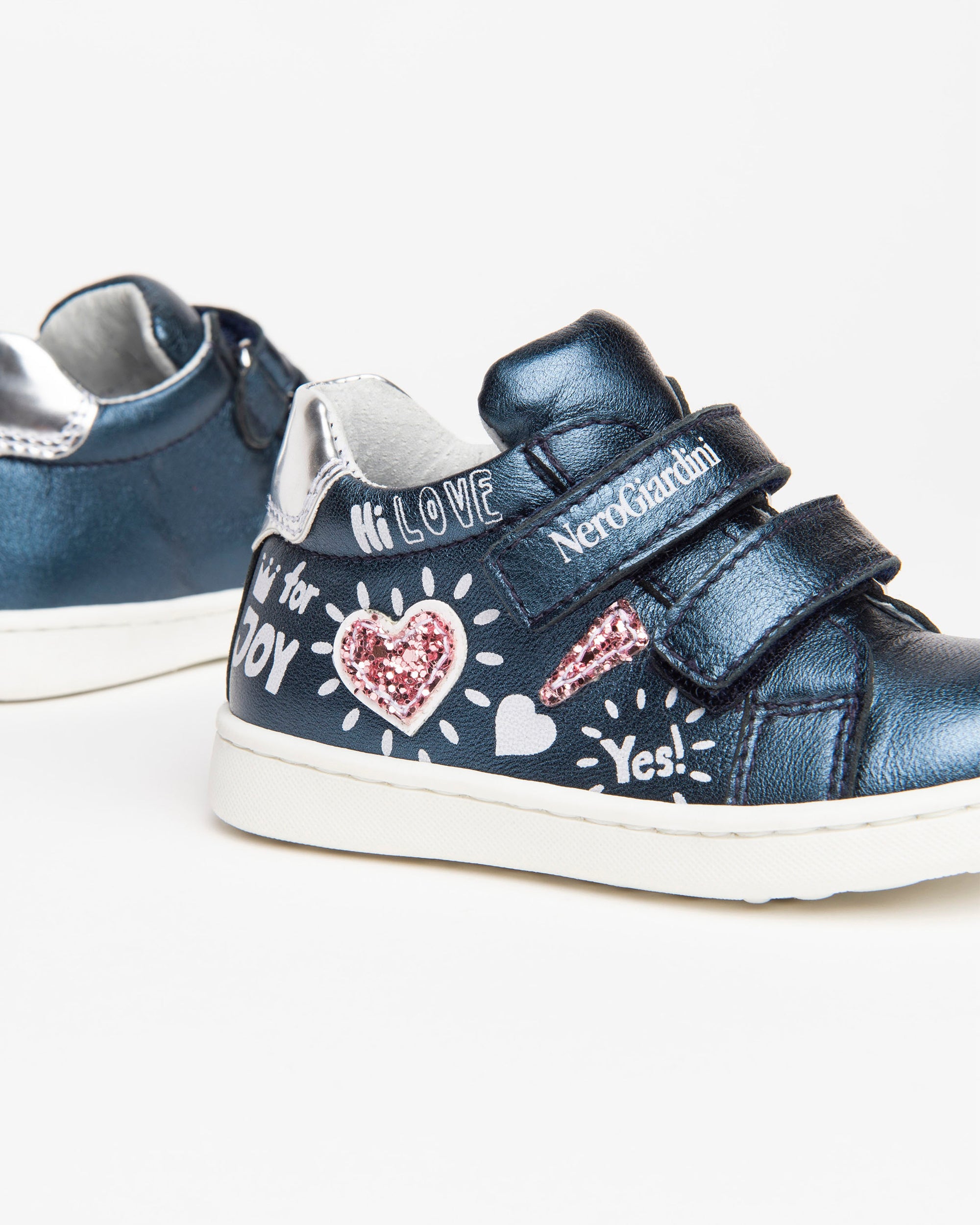 Nero Giardini Sneakers Baskets Cuir Bébé Fille 19-24