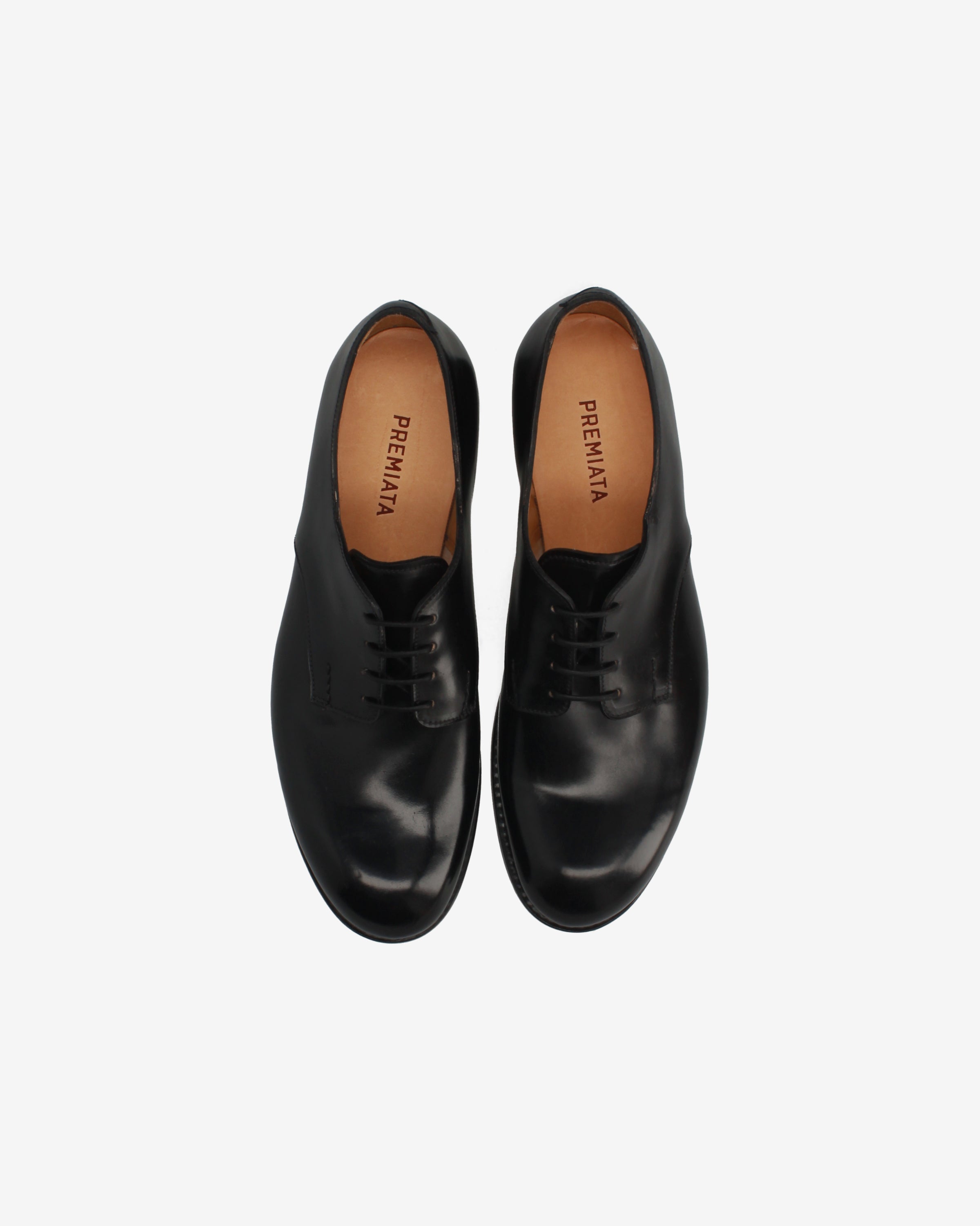 Premiata Cordovan derbies cuir noir homme