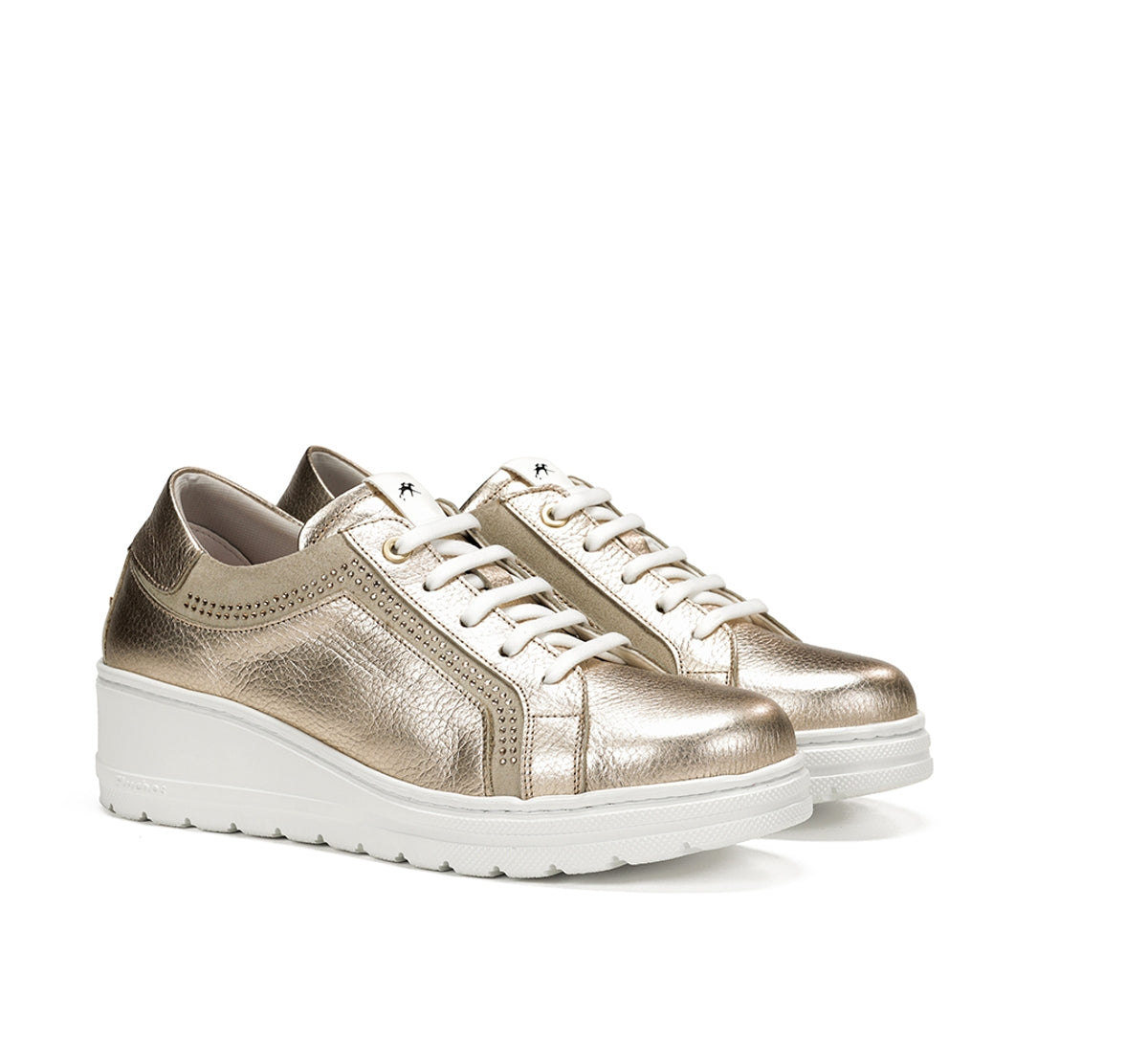 Fluchos Aqua F1997 basket dorée compensée femme