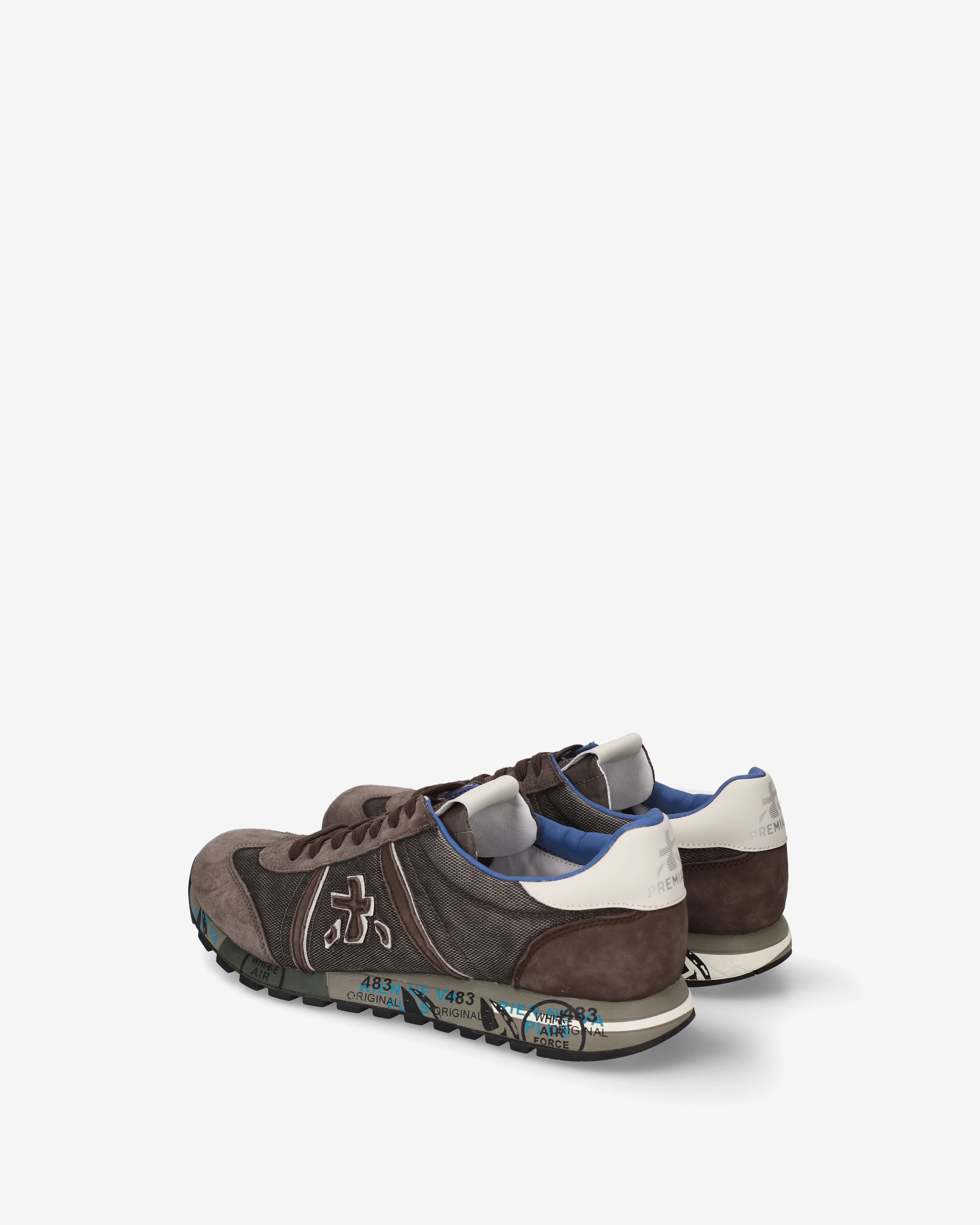 Premiata Lucy 8402 sneakers marron homme