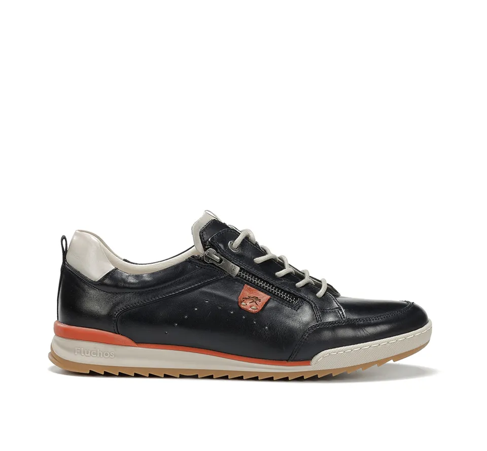 Fluchos Elder F2384 baskets homme bleu confort