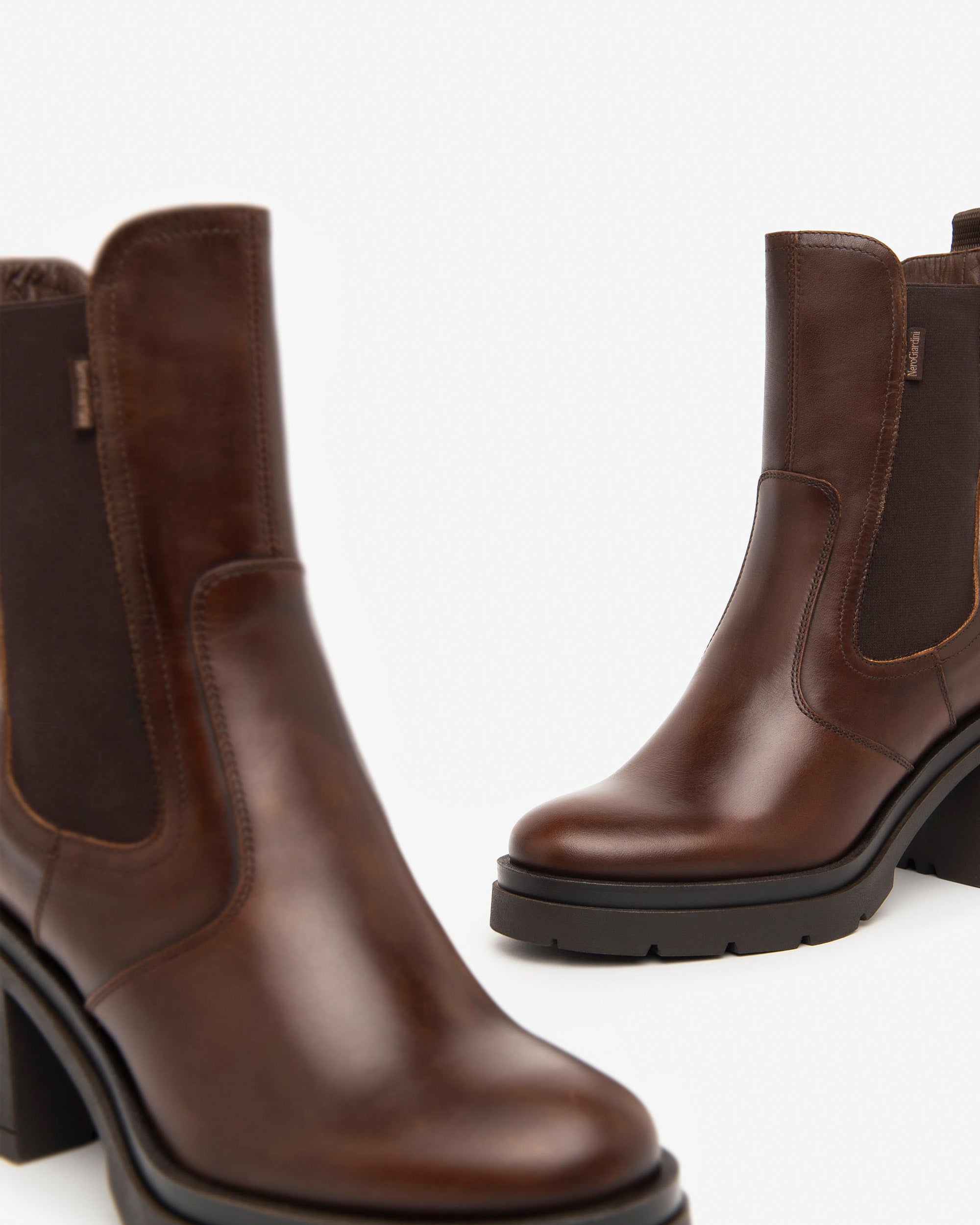 Nero Giardini Chelsea Boots bottines cuir femme