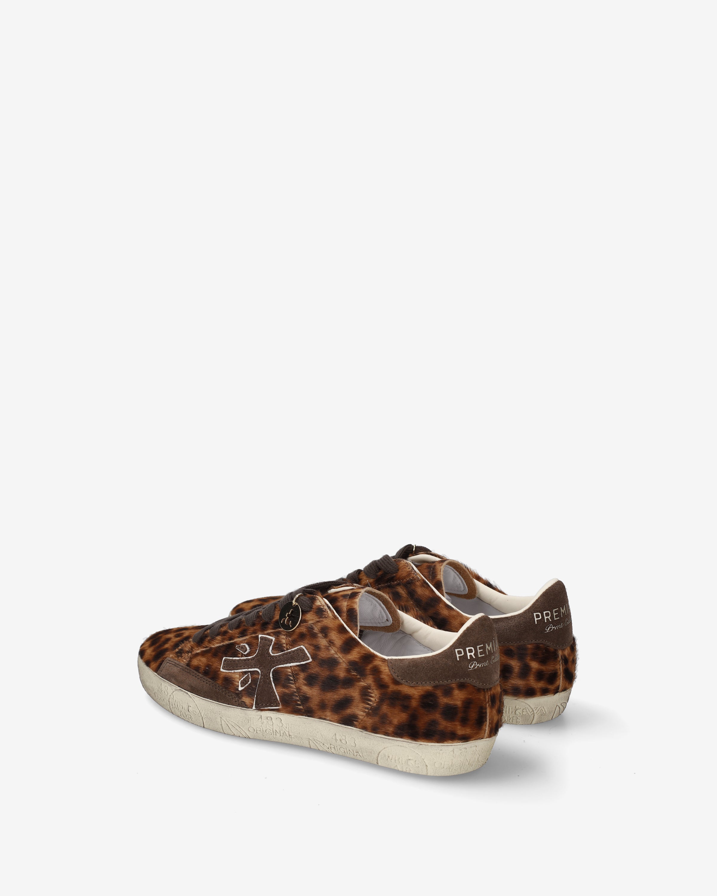 Premiata Stevend 8711 sneakers léopard marron femme