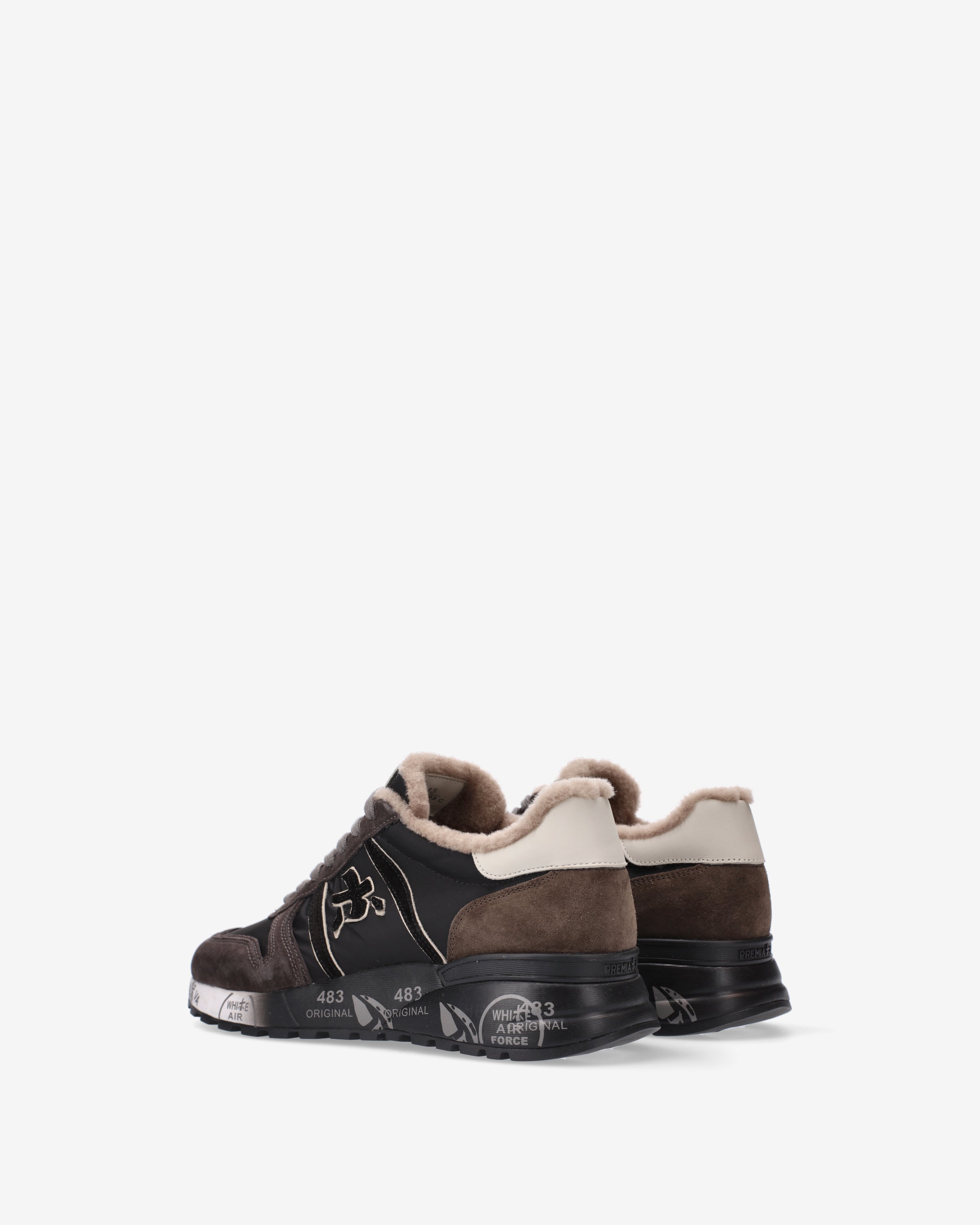 Premiata Lander 6103 baskets homme marron