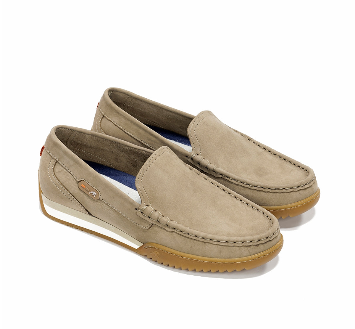Fluchos Bruno F2432 mocassins homme taupe cuir
