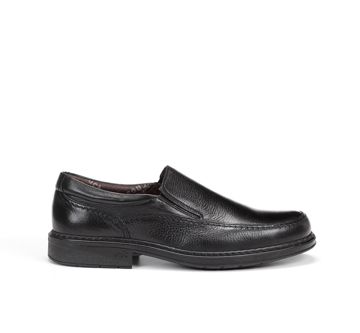 Fluchos Clipper 9578 slip on homme noir cuir