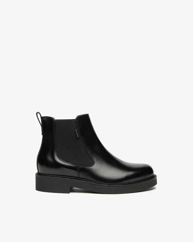 Nero Giardini Chelsea Boots bottines cuir femme noir