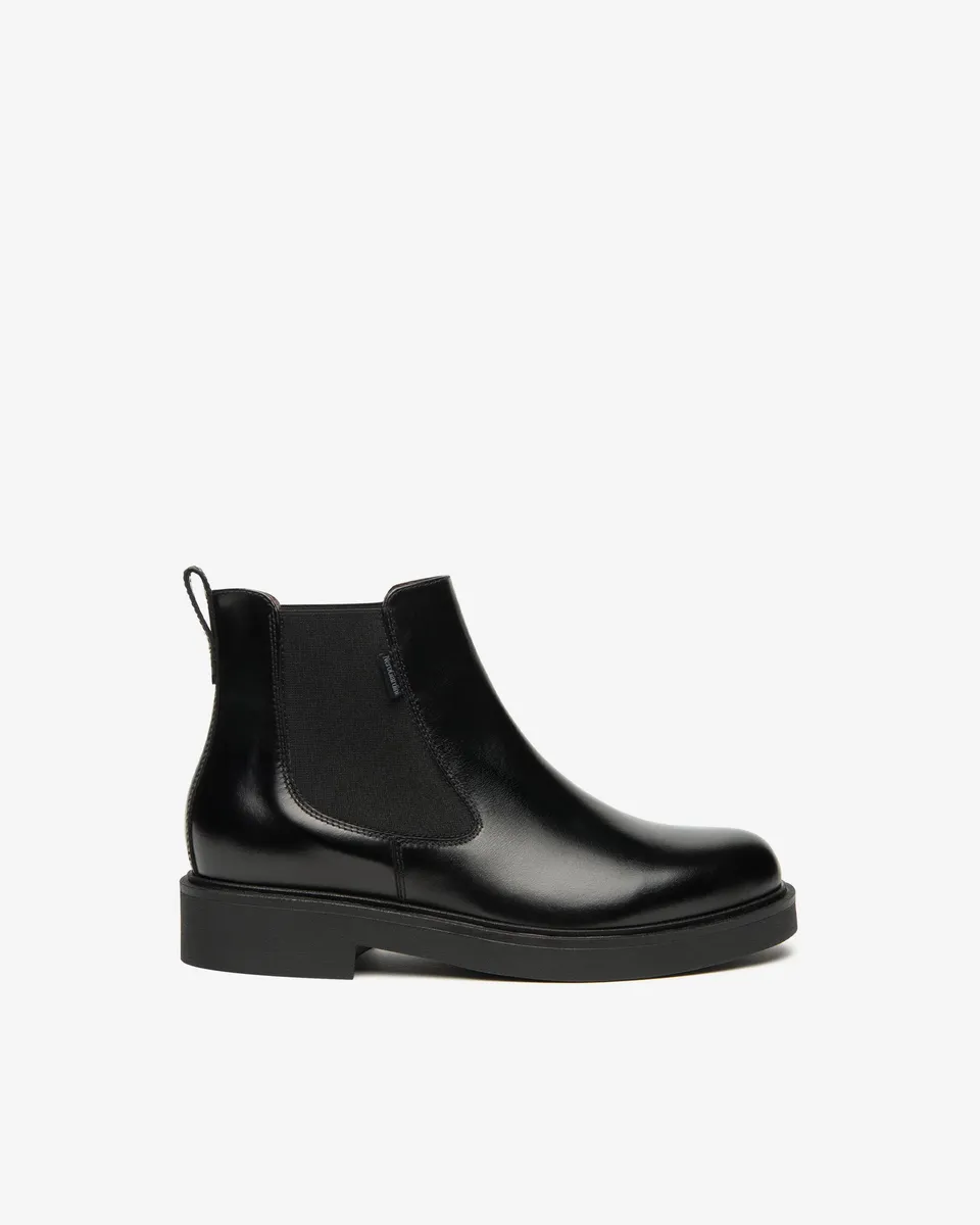 Nero Giardini Chelsea Boots bottines cuir femme noir