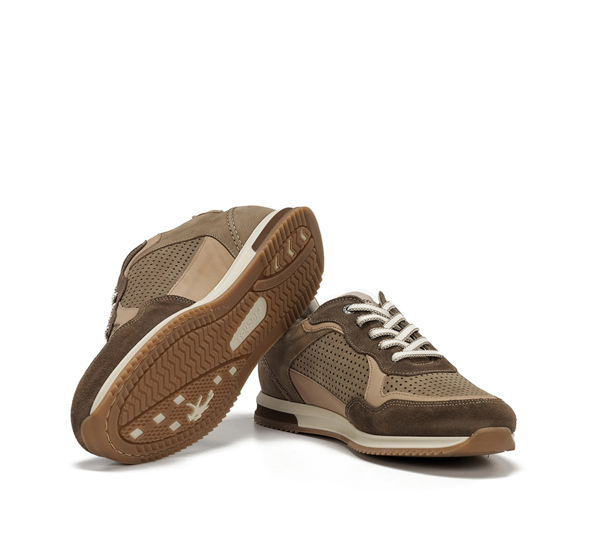 Fluchos Deportivos Samir F2415 baskets marron homme cuir