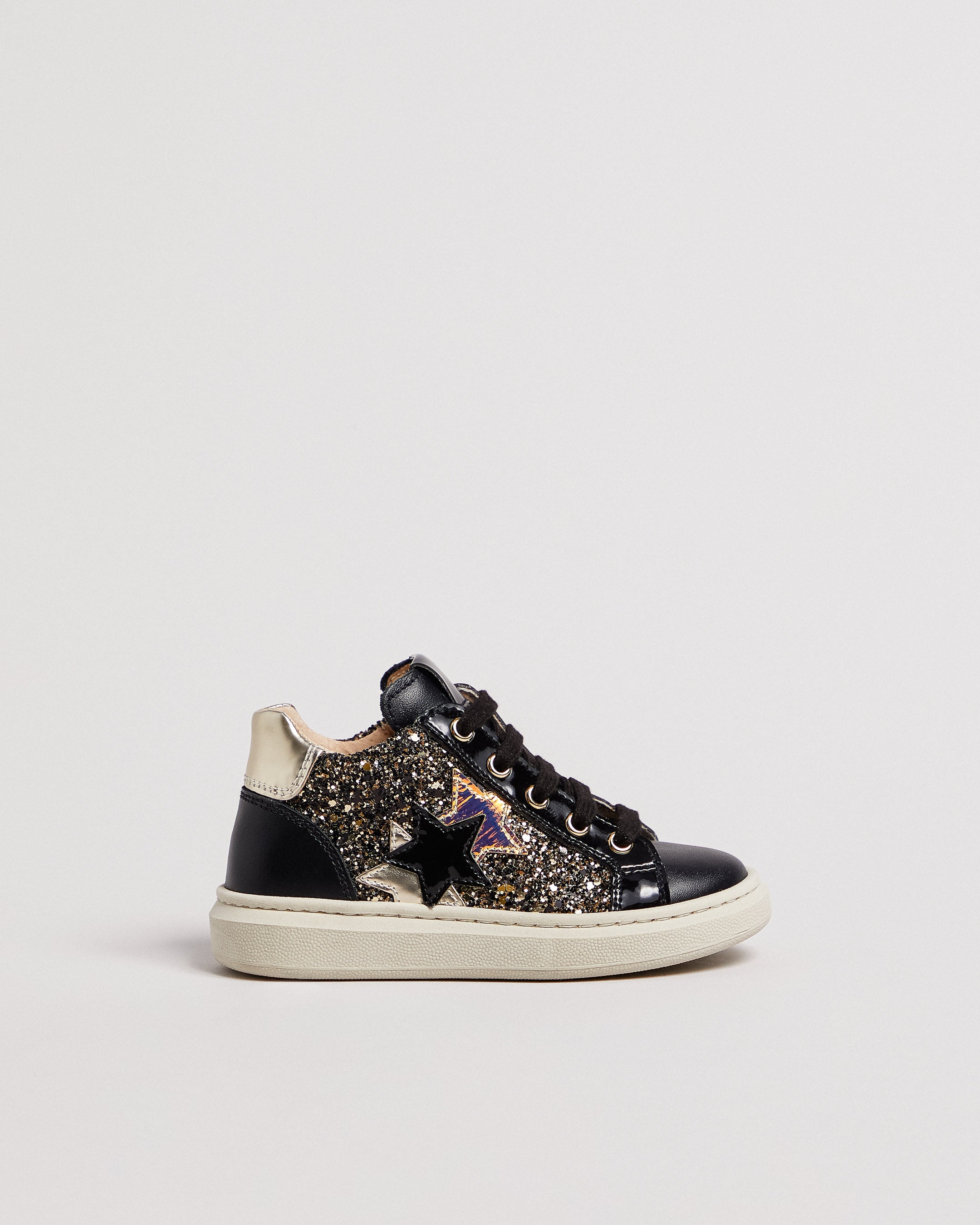 Nero Giardini Sneakers baskets fille toile cuir légère