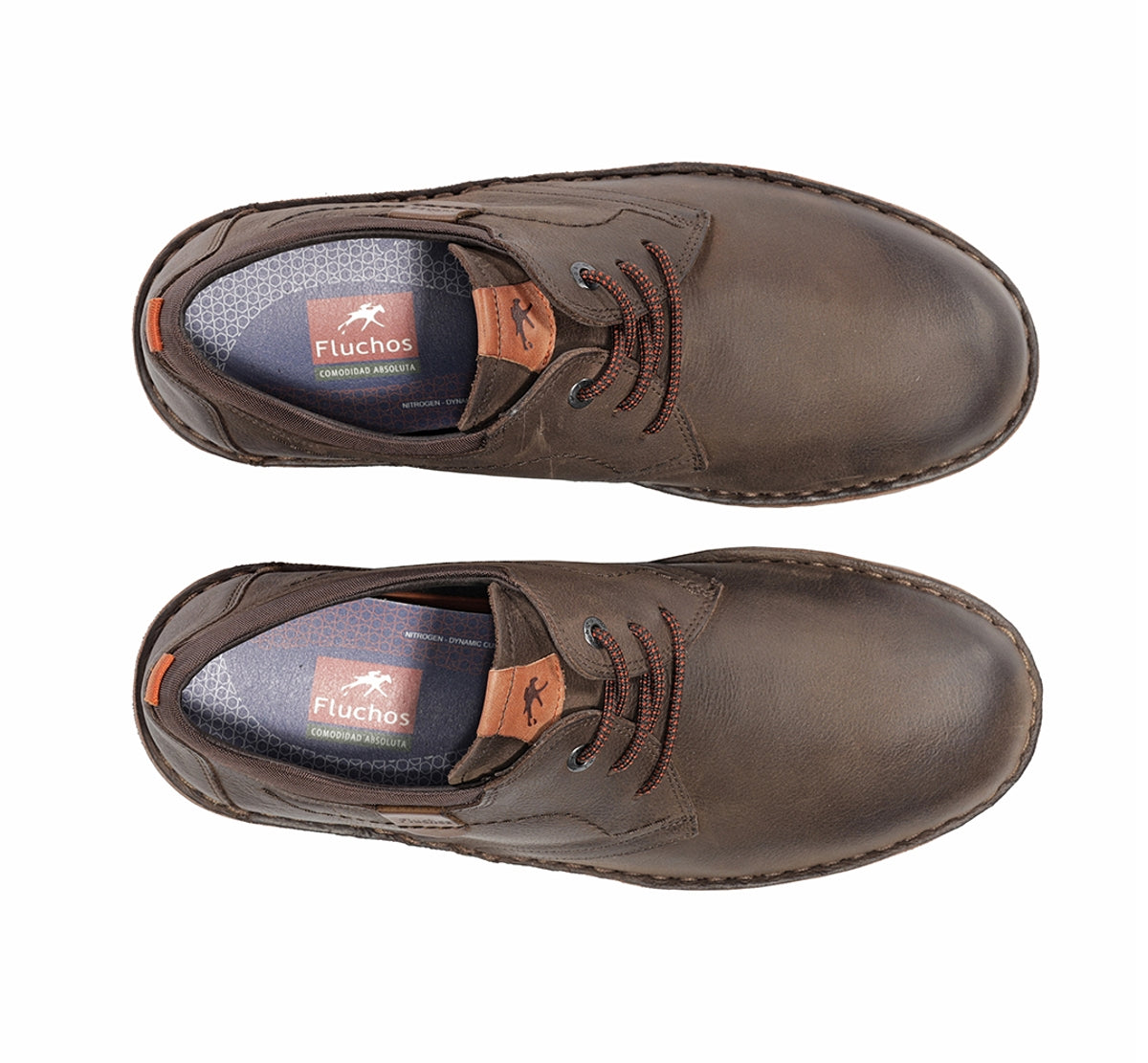 Fluchos Alvin F2526 chaussures homme marron cuir