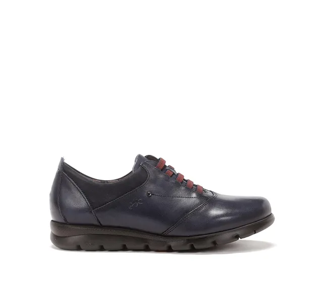 Fluchos Susan F0354 derby bleu femme confort Dynergy