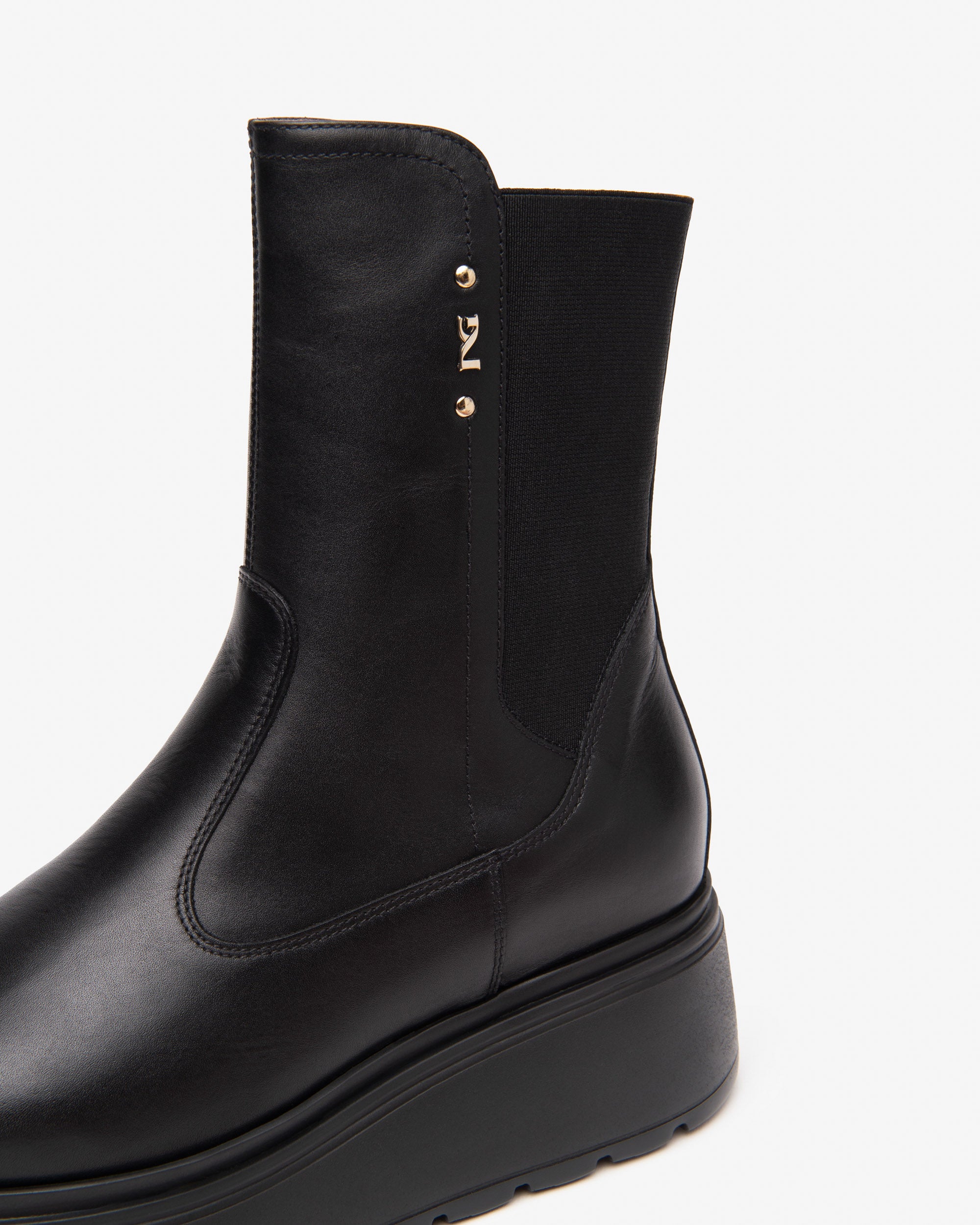 Nero Giardini Ankle Boots bottines cuir tissu femme Memory