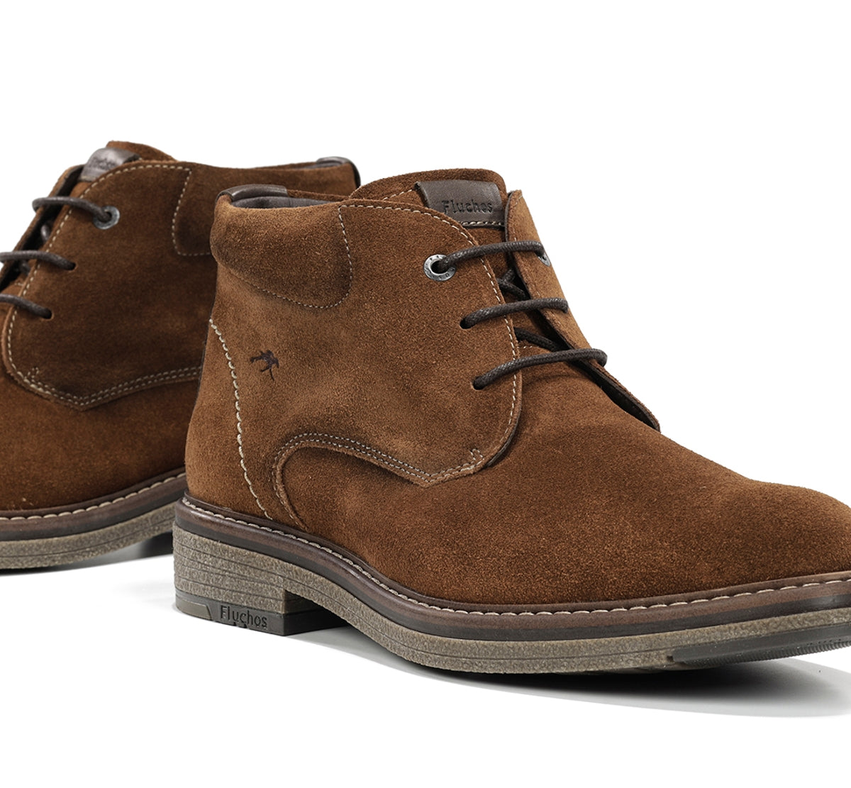 Fluchos Botines Kasper F1816 bottines marron homme